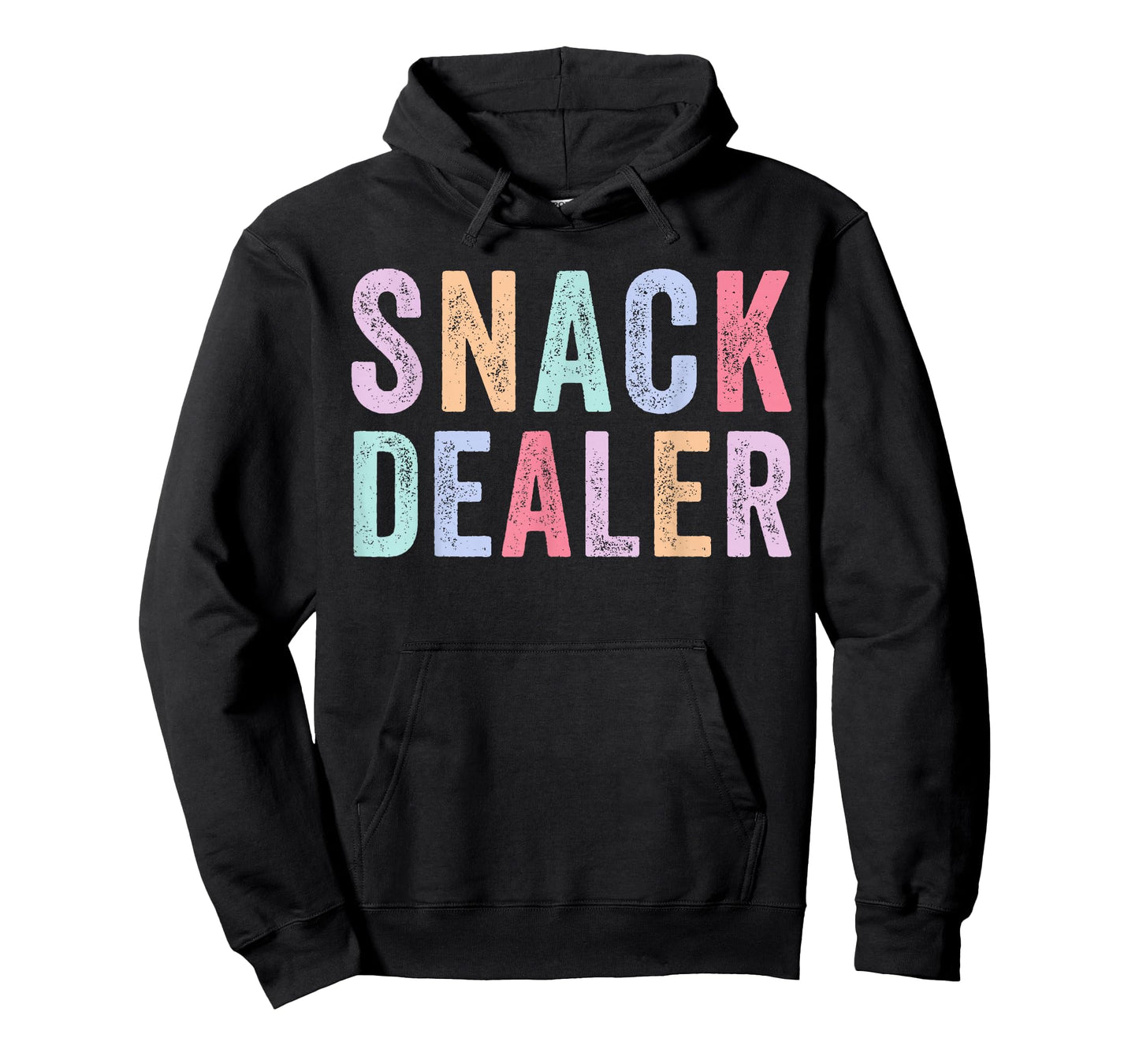 Snack Dealer Summer Camp Staff Daycare Worker Funny Colorful T-Shirt