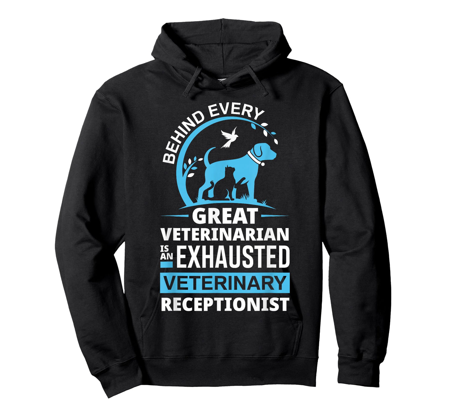 Funny Veterinarian Vet Receptionist Veterinary Receptionist T-Shirt Small
