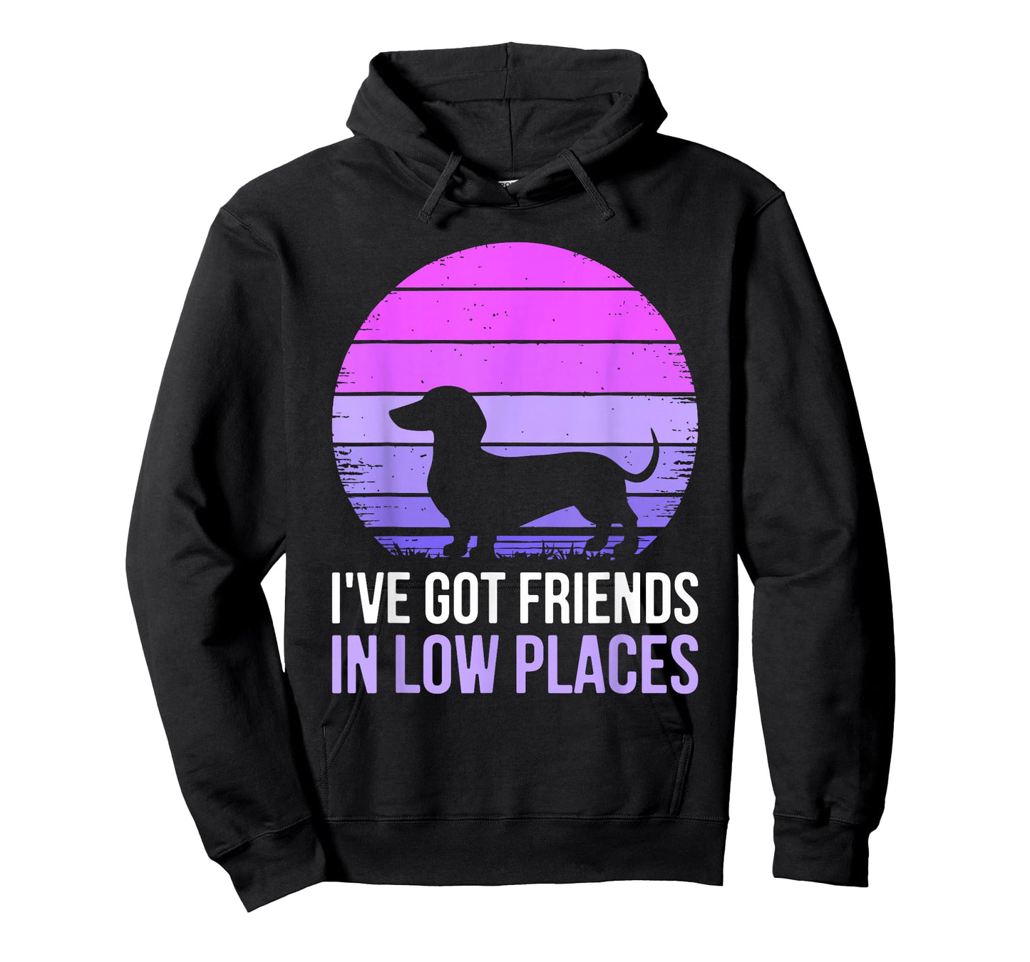 I've Got Friends In Low Places Shirt Dachshund Dog Lover T-Shirt