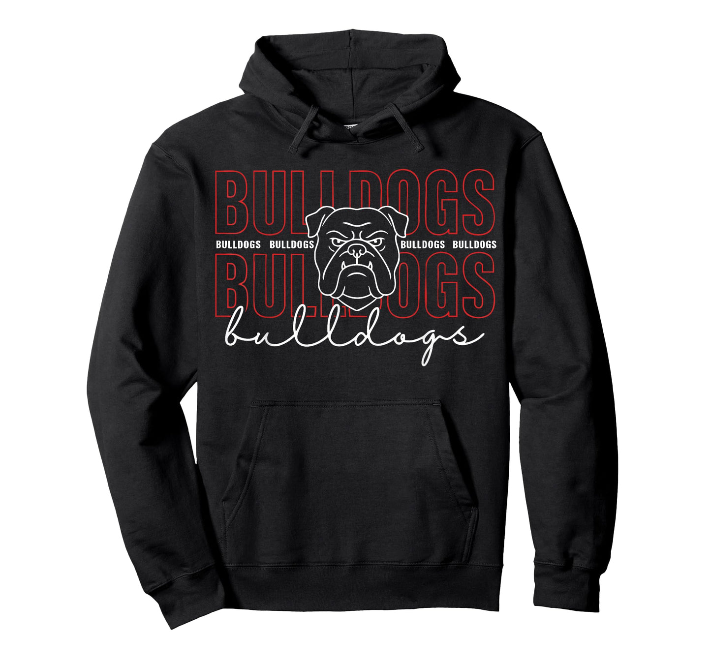 Retro Classic Bulldog Name Graphic Gift for Men Women Kids T-Shirt