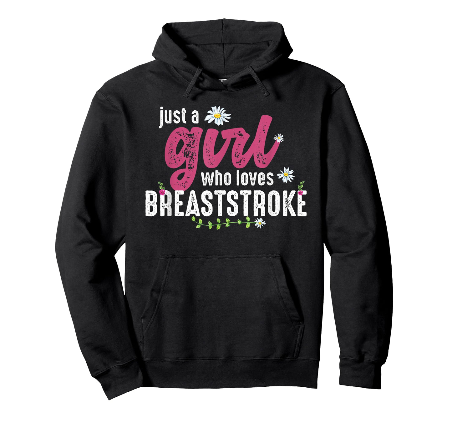 Just A Girl Who Loves Breaststroke - Breaststroke Swimmer T-Shirt