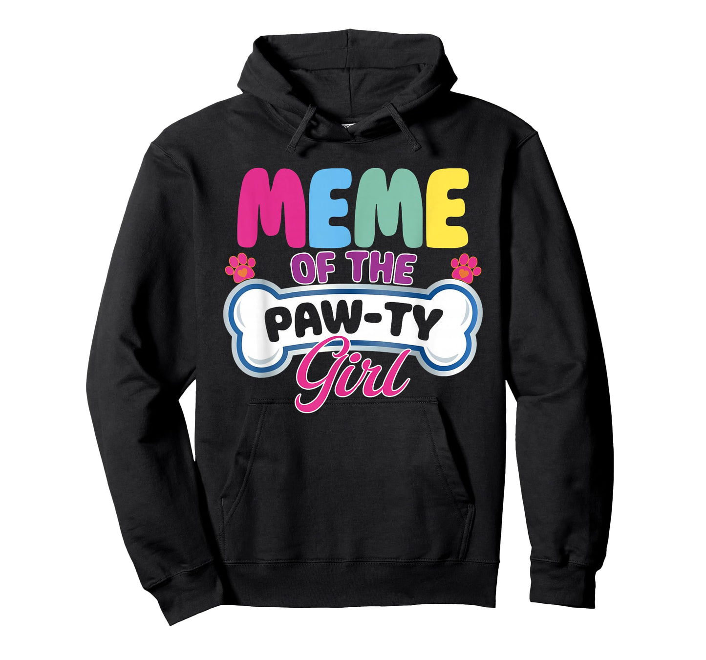 Meme of The Paw-Ty Girl Birthday Family Matching Party T-Shirt