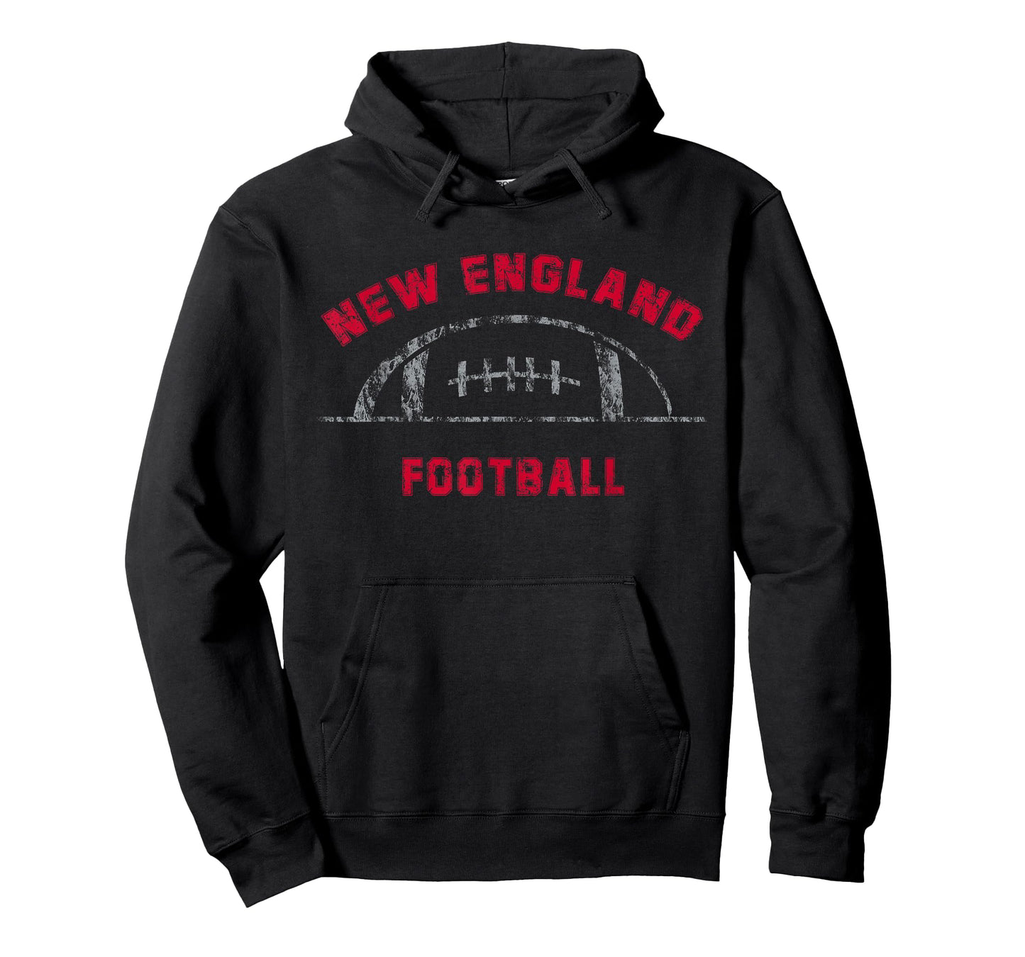 New England Football | End Zone Game Day Distressed Vintage T-Shirt