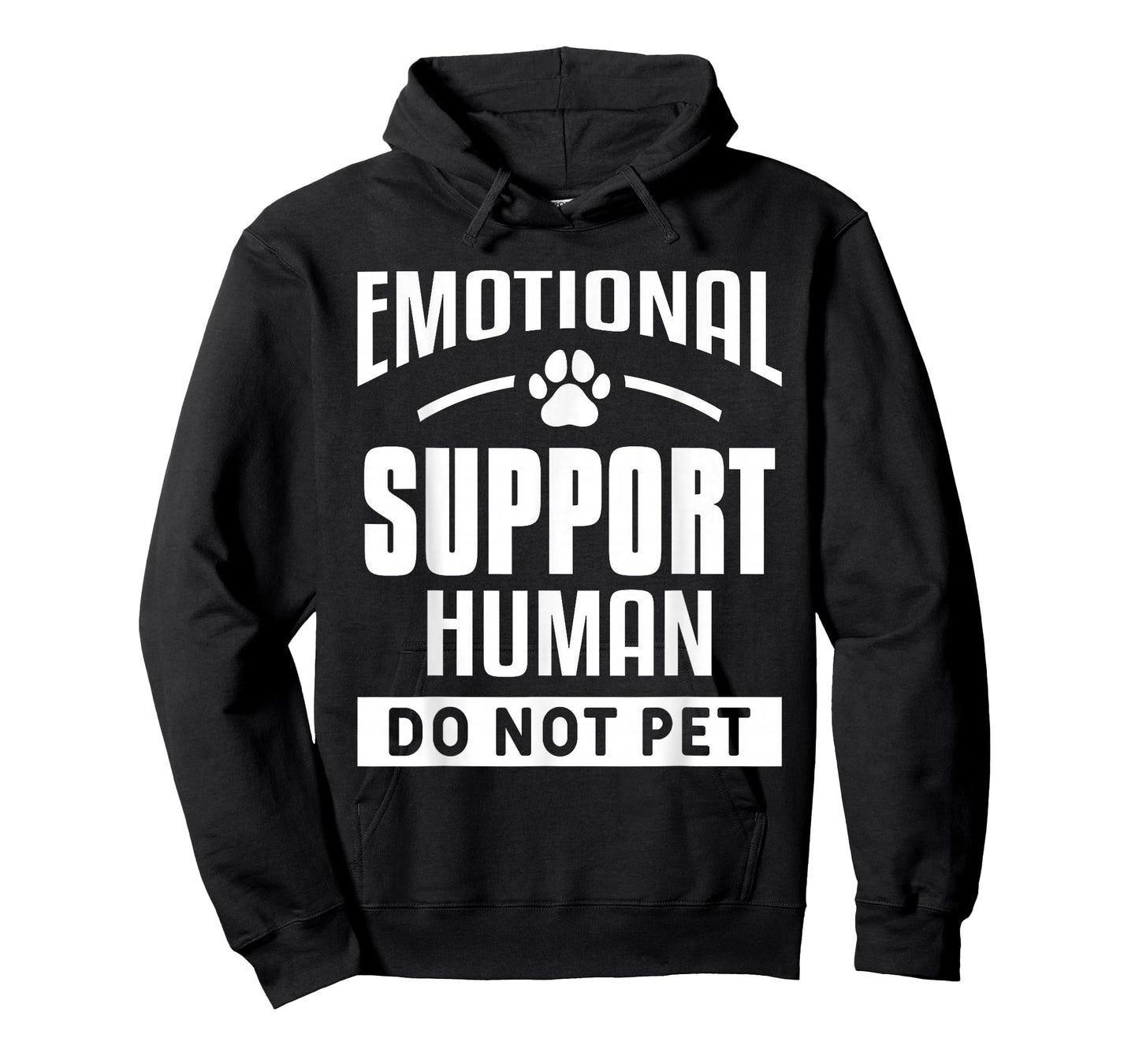 Emotional Support Human Do Not Pet Trained Dogs Service Dog T-Shirt