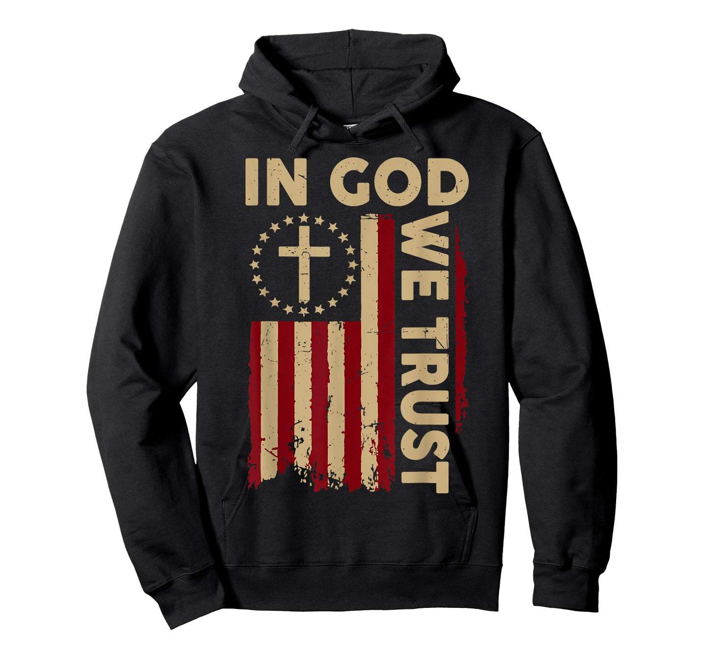 Men In God We Trust 4th July Christian Son Toddler Patriotic T-Shirt