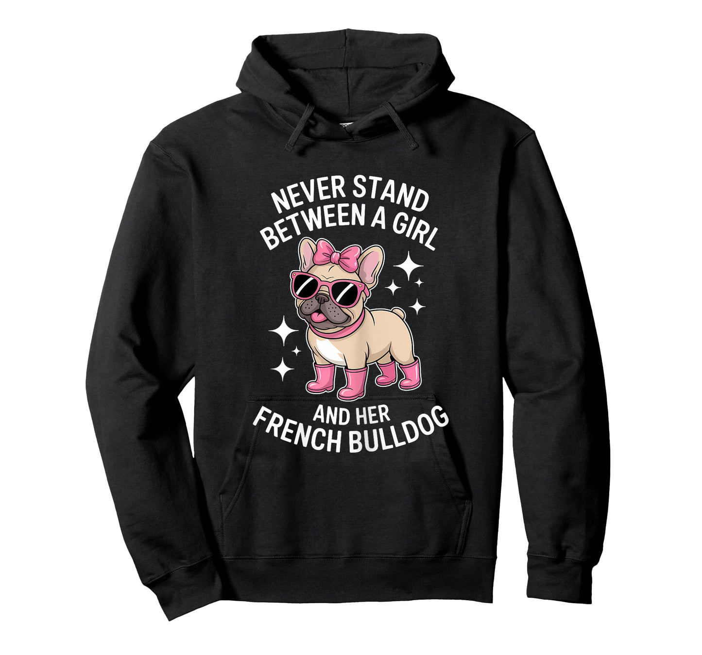 French Bulldog Girl Funny French Bulldog T-Shirt