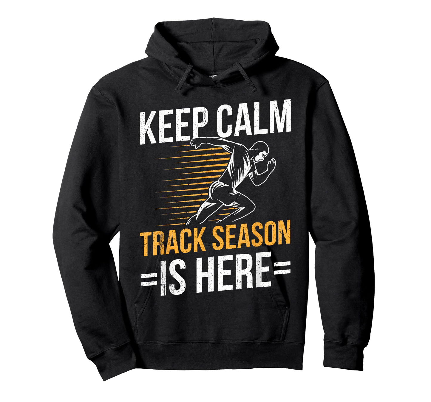 Funny Track and Field Design Keep Calm Track Season is Here T-Shirt