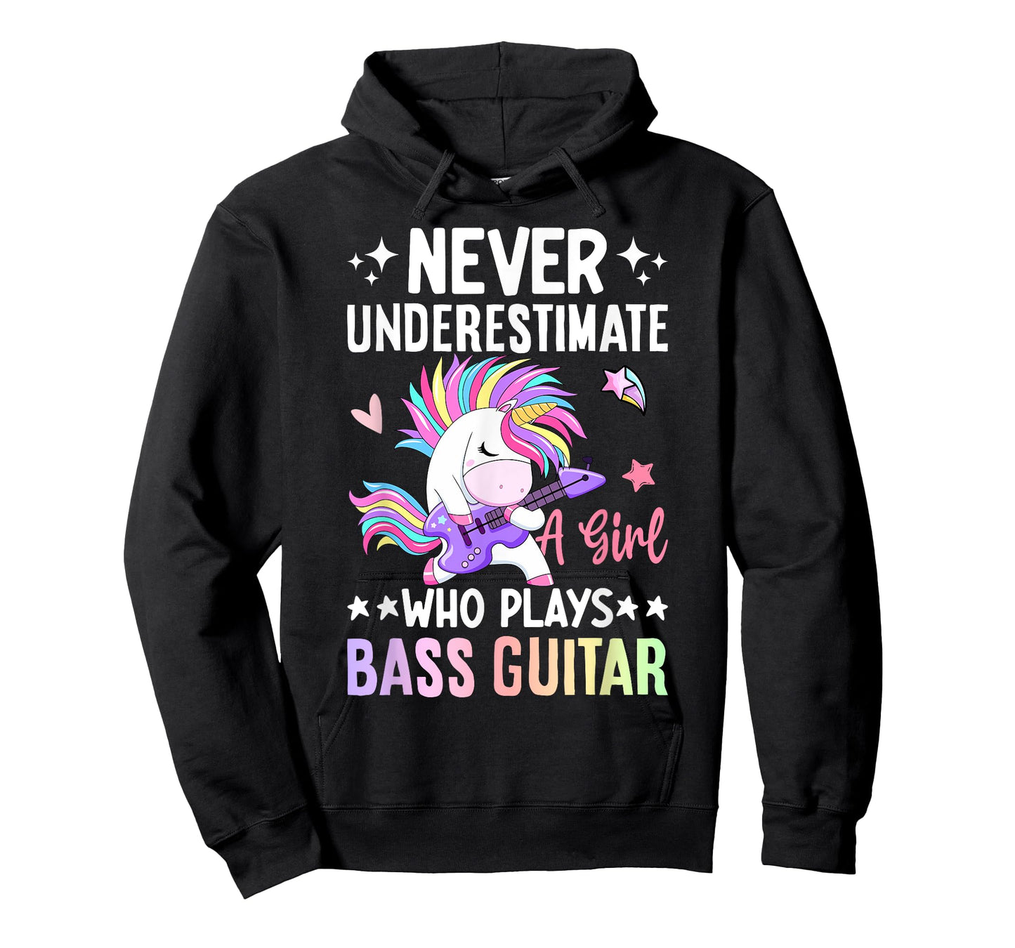 A Girl Who Plays Bass Guitar Bass Player Bassist T-Shirt
