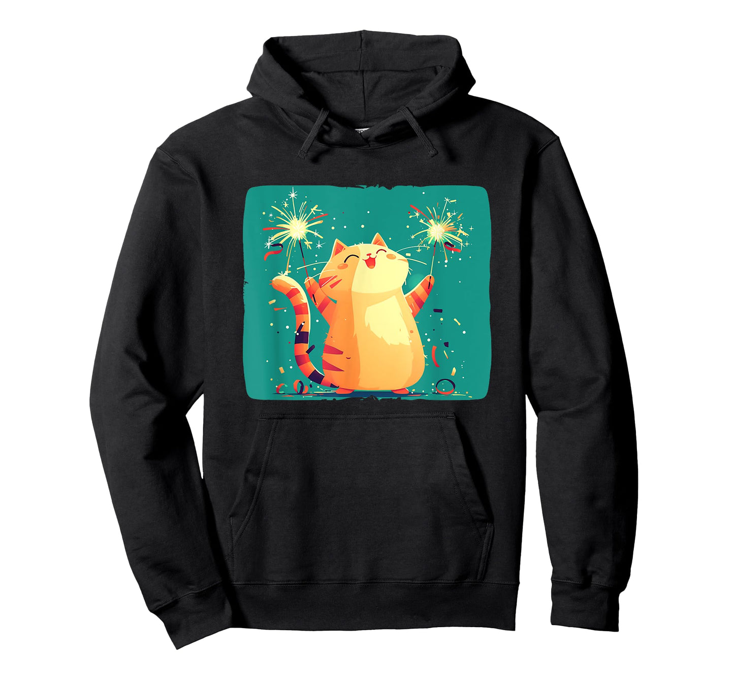 Happy New Year Cat Costume for a Fun Start T-Shirt