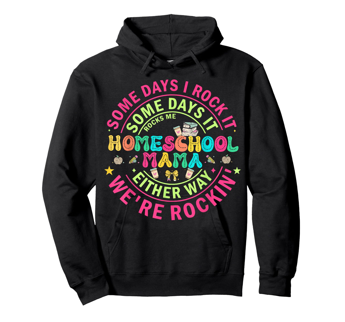 Homeschool Mama Homeschooling Graphic for Women Moms T-Shirt