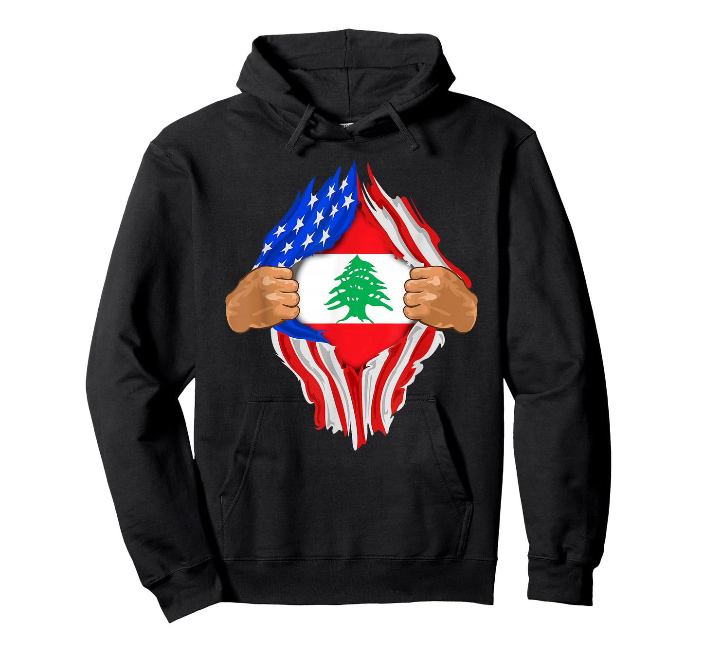 Lebanese Blood Inside Me T-Shirt | Lebanon Flag Gift T-Shirt