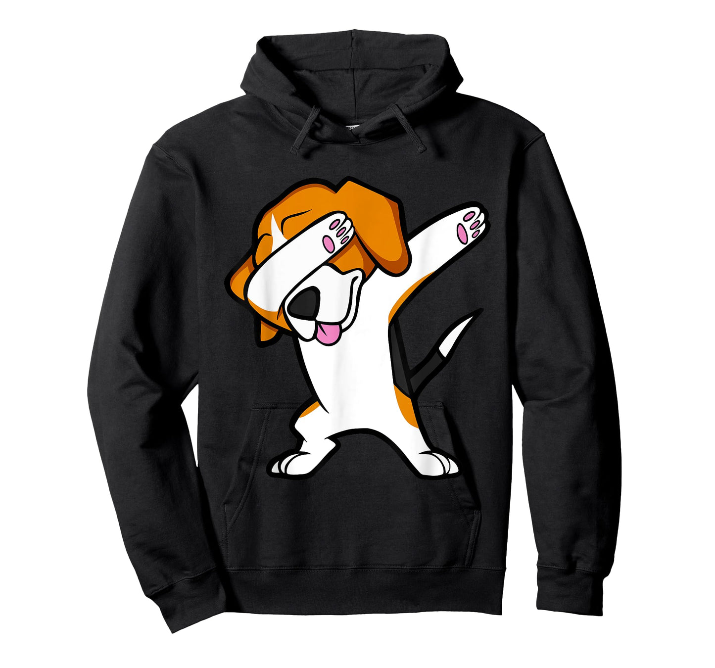Funny Dabbing Beagle Tshirt Hip Hop Dance Dab Dog Shirt Men Women Girls Kids T-Shirt