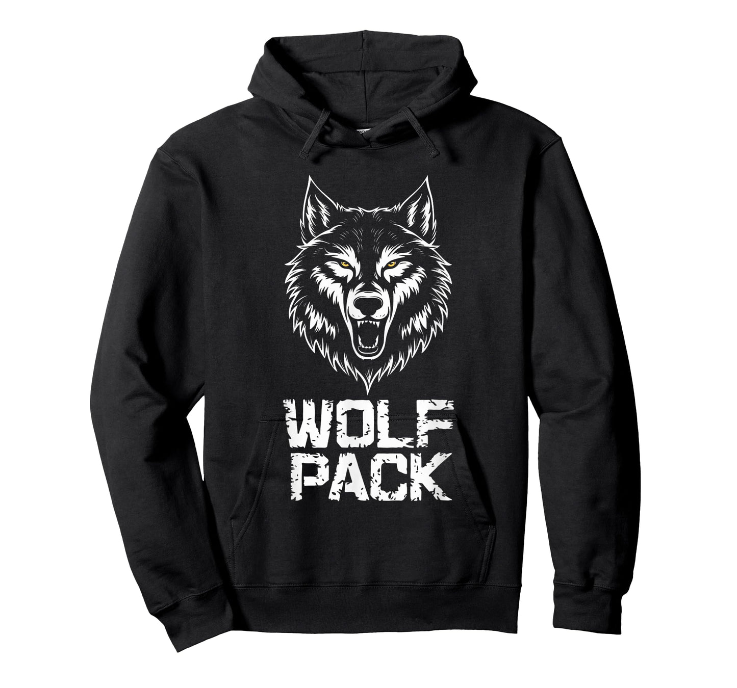 Intimidating Wolf Pack Design T-Shirt