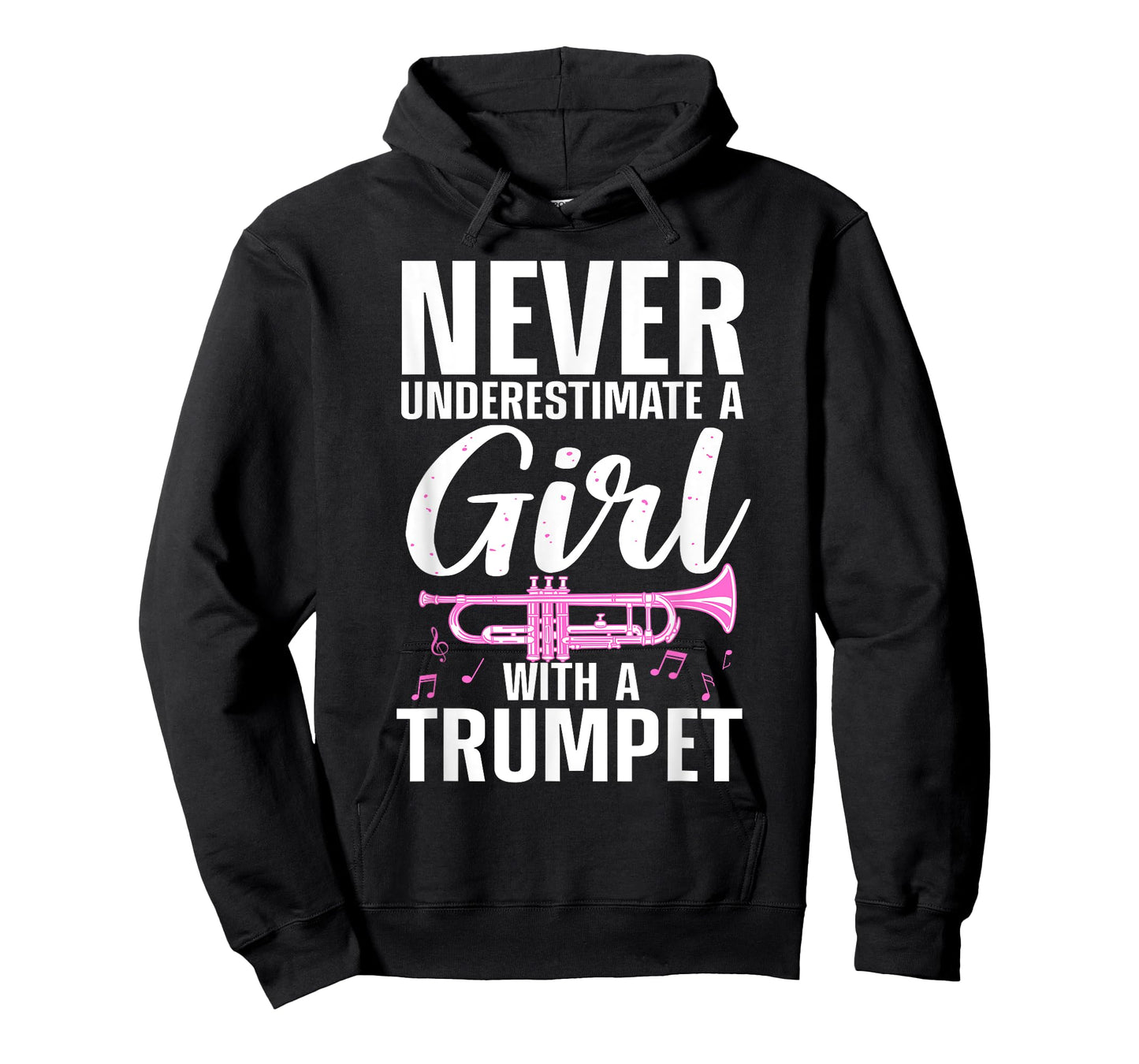 Cool Trumpet For Women Girls Marching Band Trumpet Player T-Shirt