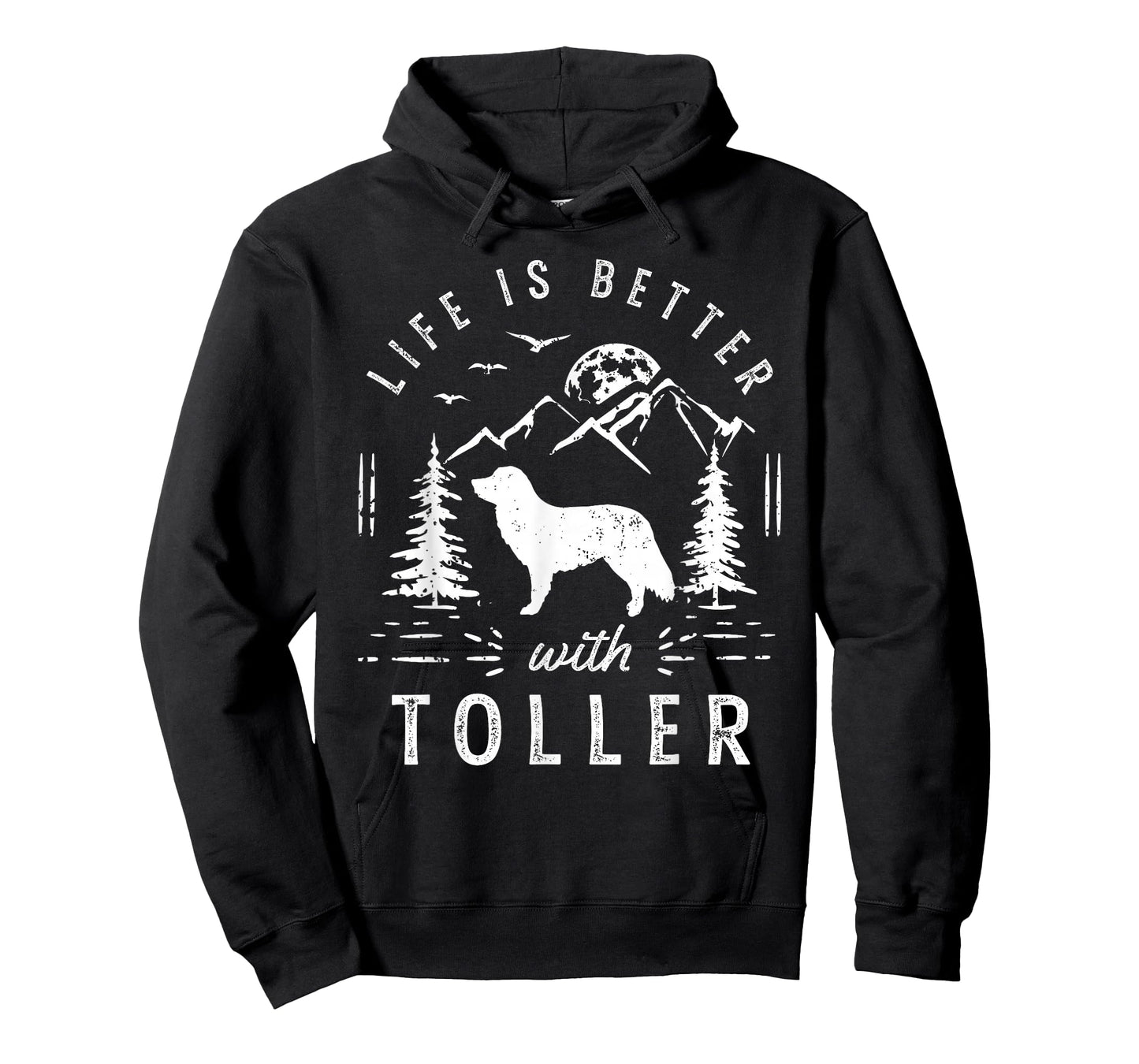 Nova Scotia Duck Tolling Retriever Toller Life Better Mom Da T-Shirt