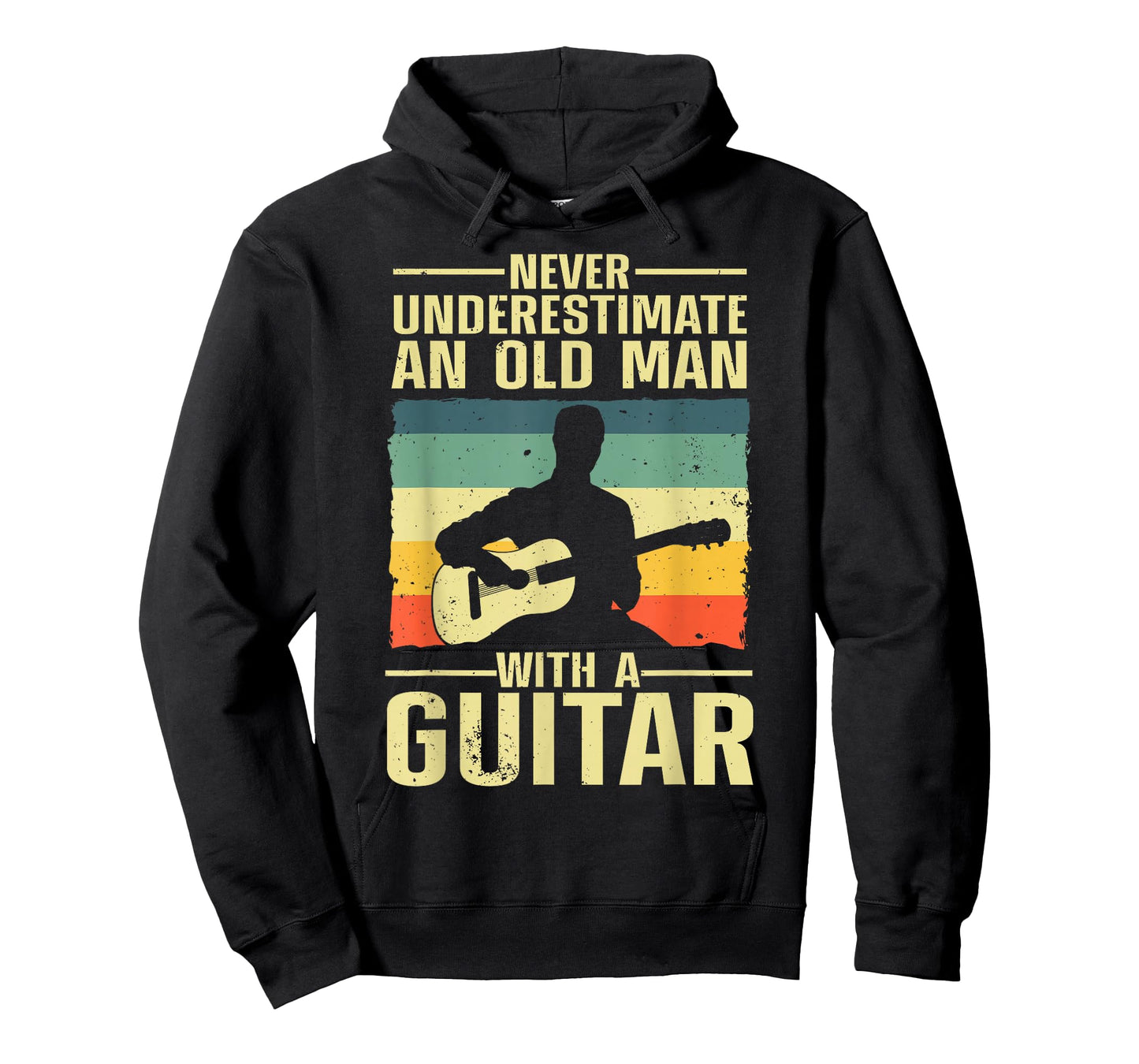 Cool Guitar Design For Grandpa Men Guitar Player Guitarist T-Shirt