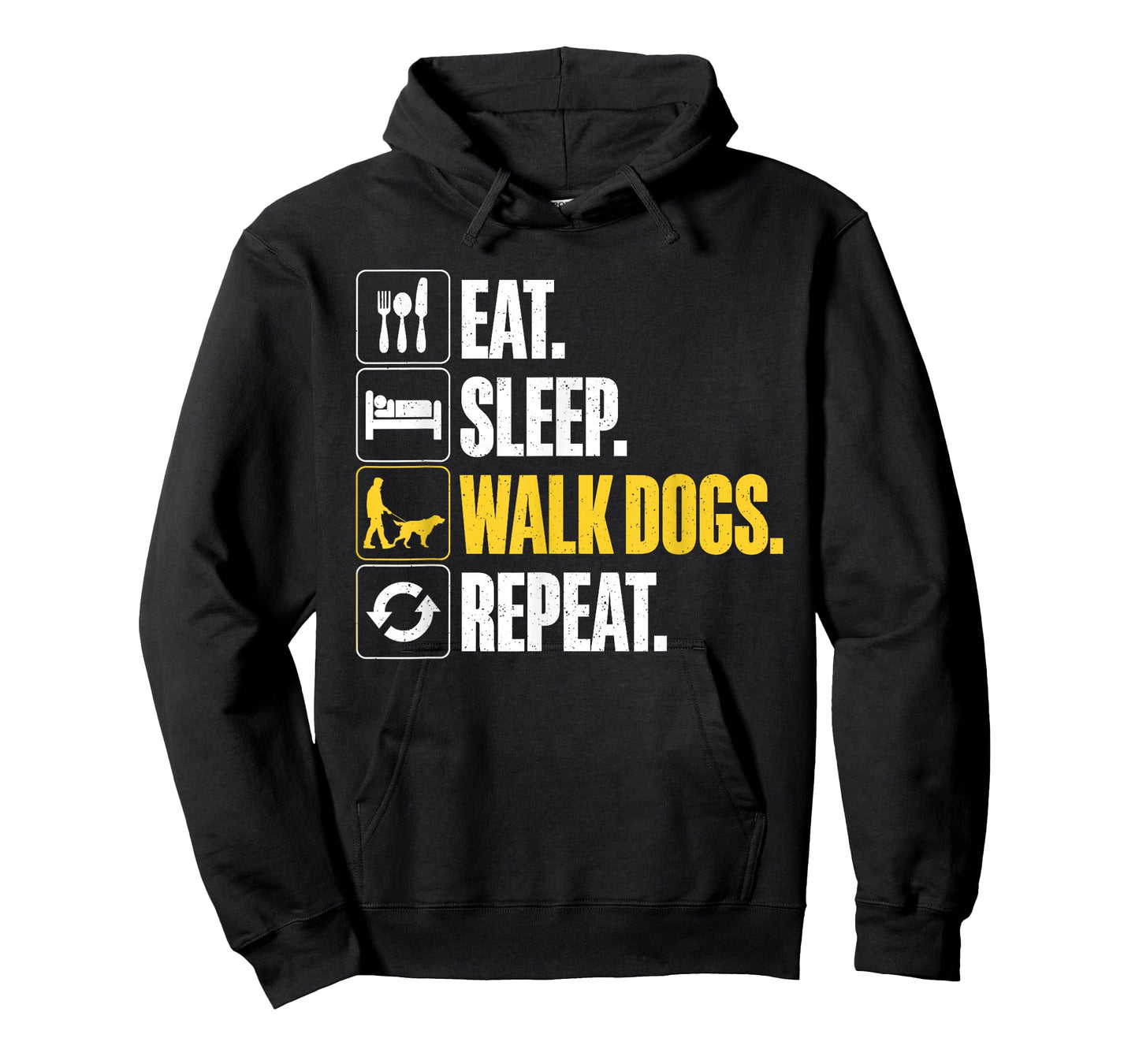 Funny Dog Waking Design For Dog Walker Men Women Pet Walker T-Shirt