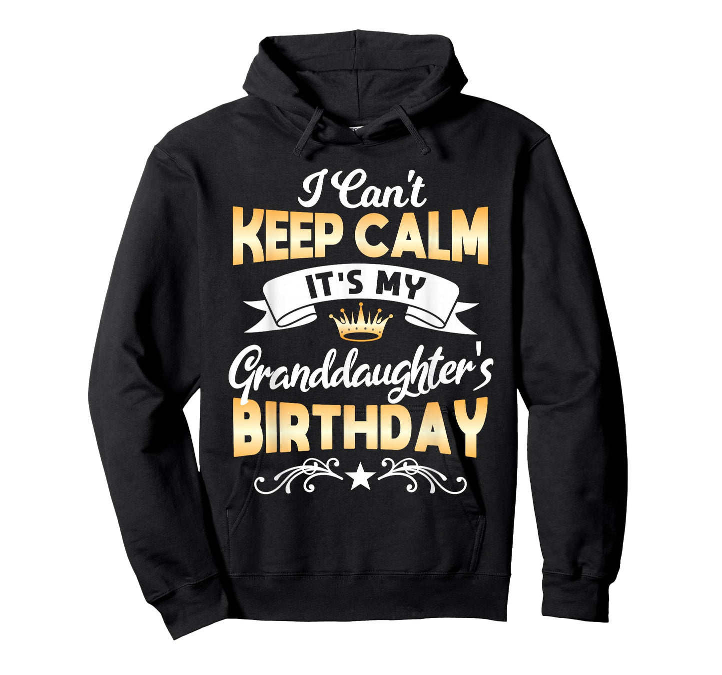 It's My Granddaughter's Birthday Shirt I Can't Keep Calm Par T-Shirt