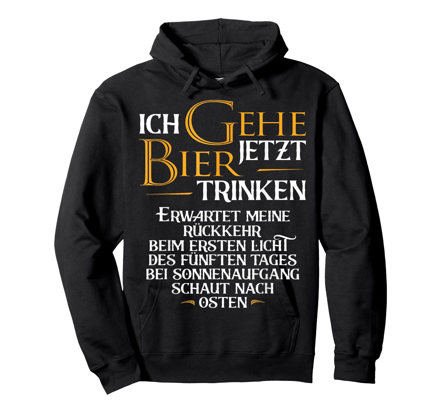 Ich gehe jetzt Bier Trinken I lustige Saufen Party Beer. T-Shirt