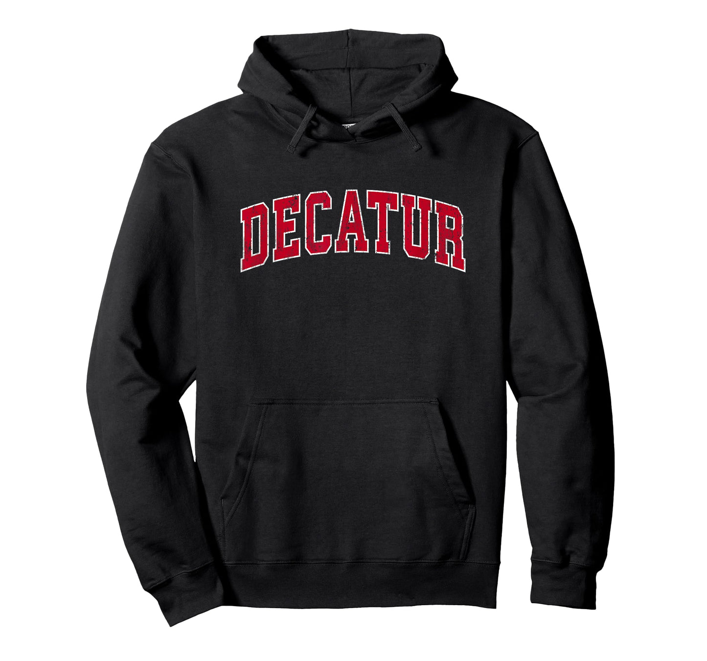 Decatur Georgia GA Vintage Sports Design Red Design T-Shirt
