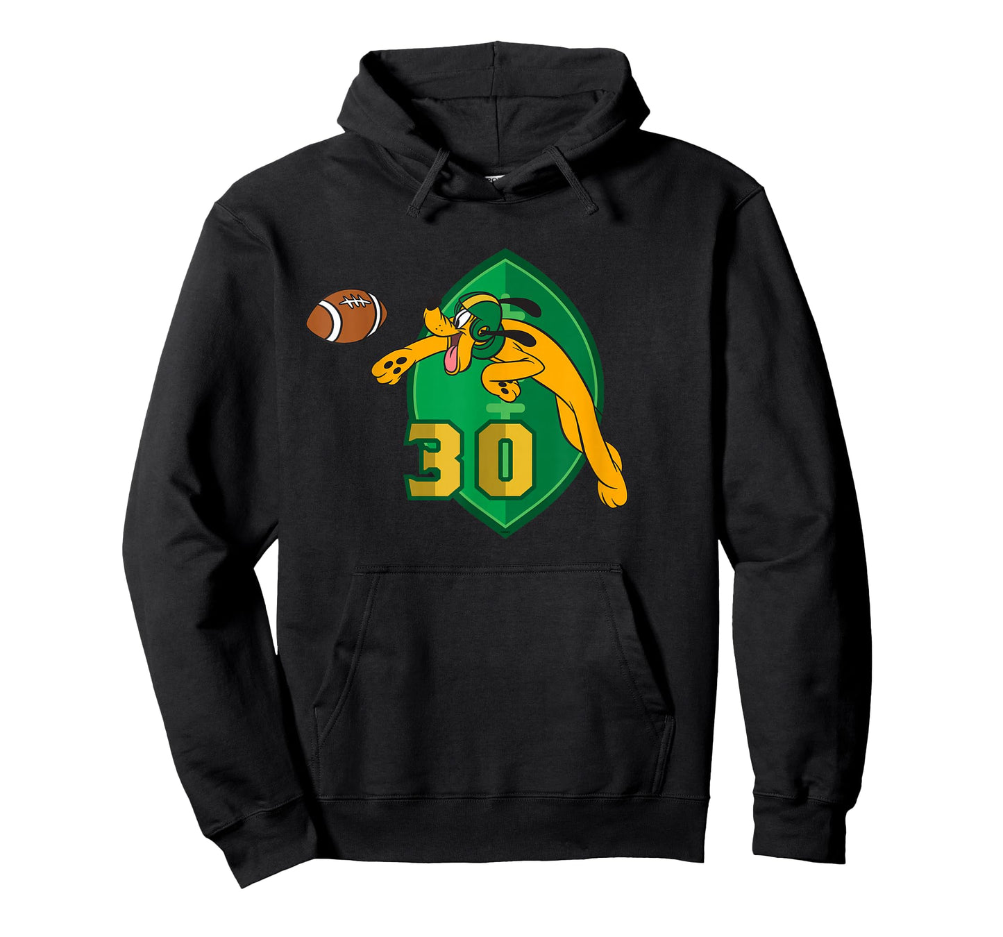 Disney Pluto #30 Football Catch Sports T-Shirt
