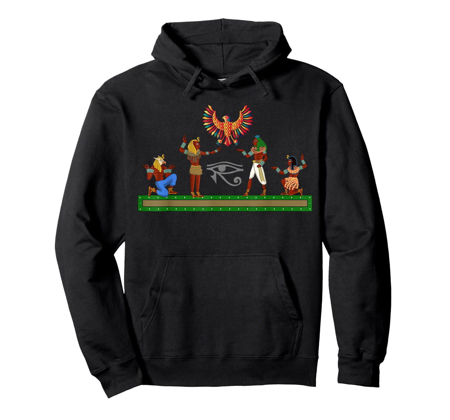 Proud Egyptian Gift Hieroglyphics Tut Ankh Pyramids Egypt T-Shirt