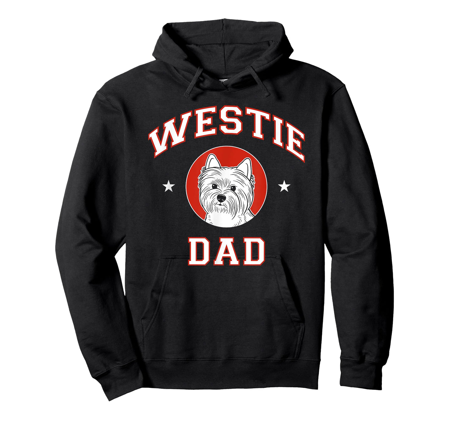 West Highland White Terrier Dad Westie Dog Father T-Shirt for Men Women Girls Kids