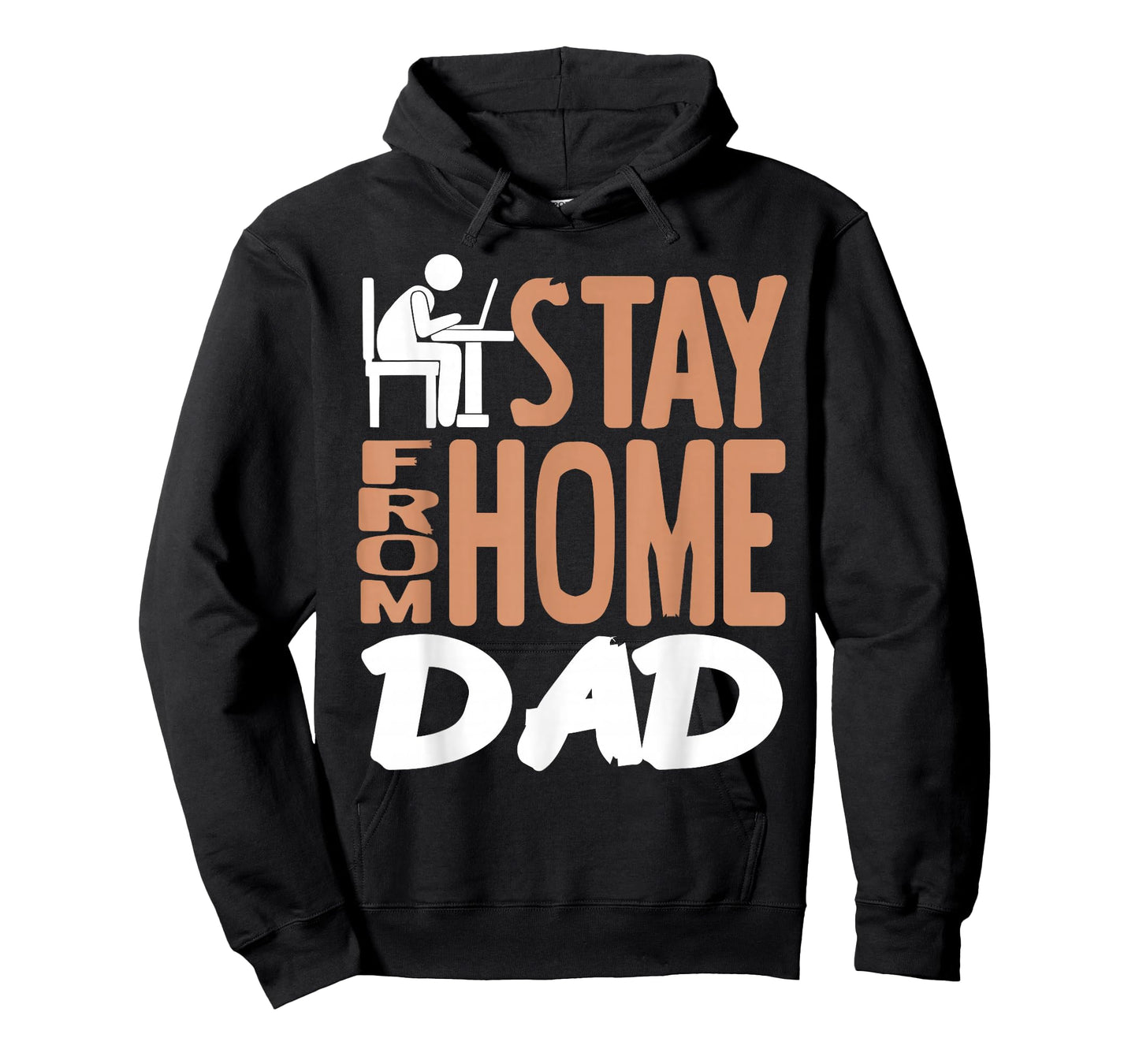 Stay from Home Dad Funny Humor for Remote Working Fathers T-Shirt