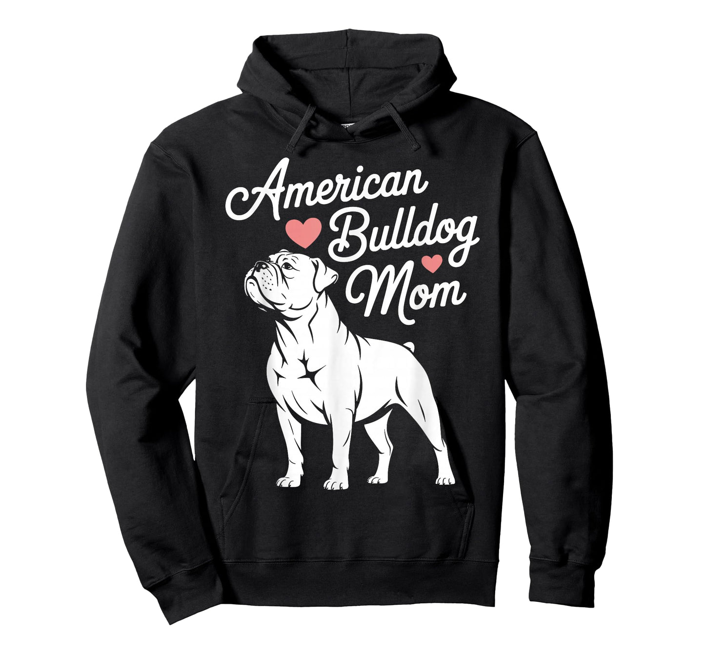 Cute American Bulldog Mom Tee for Women Dog Lovers Gifts T-Shirt
