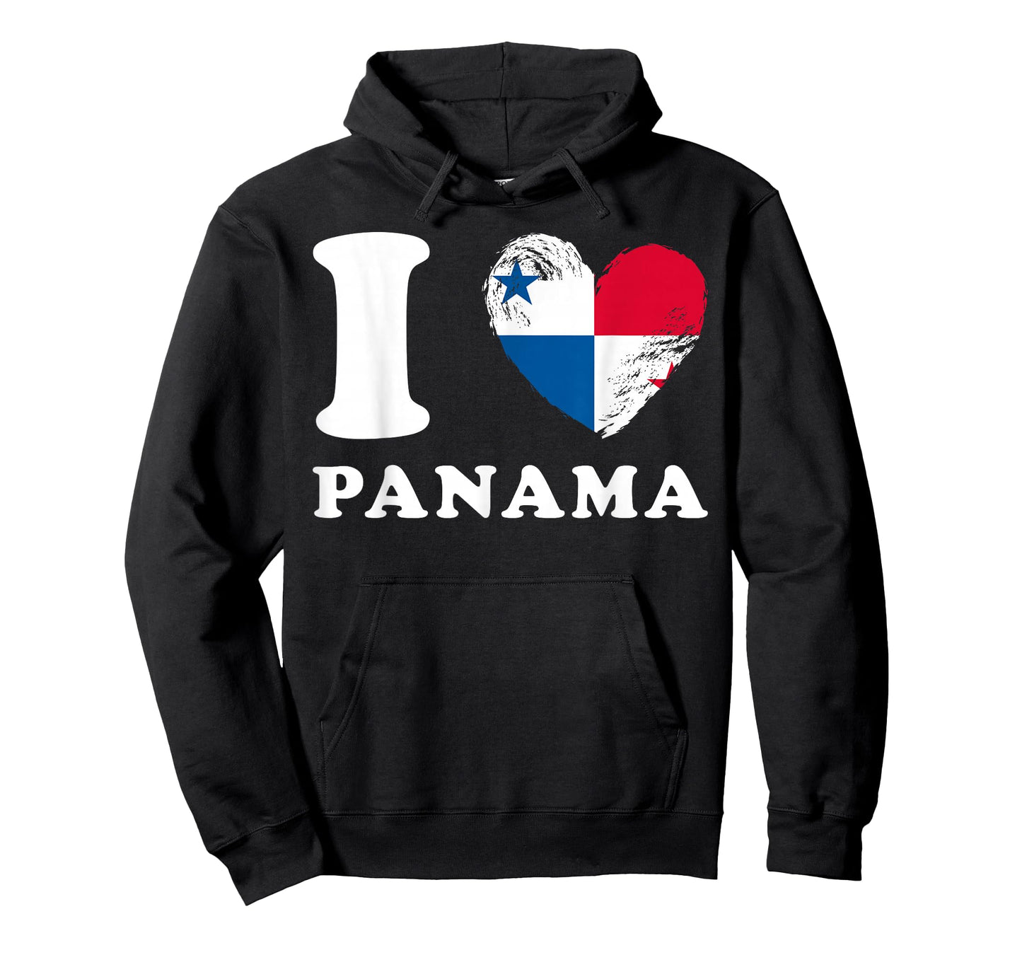 I Love Panama - Heart Flag Panama T-Shirt