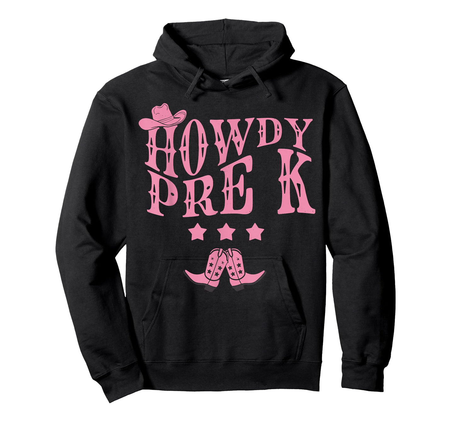 Howdy Pre-K Teacher Kids Parents Cowboy Cowgirl Boy Girl T-Shirt