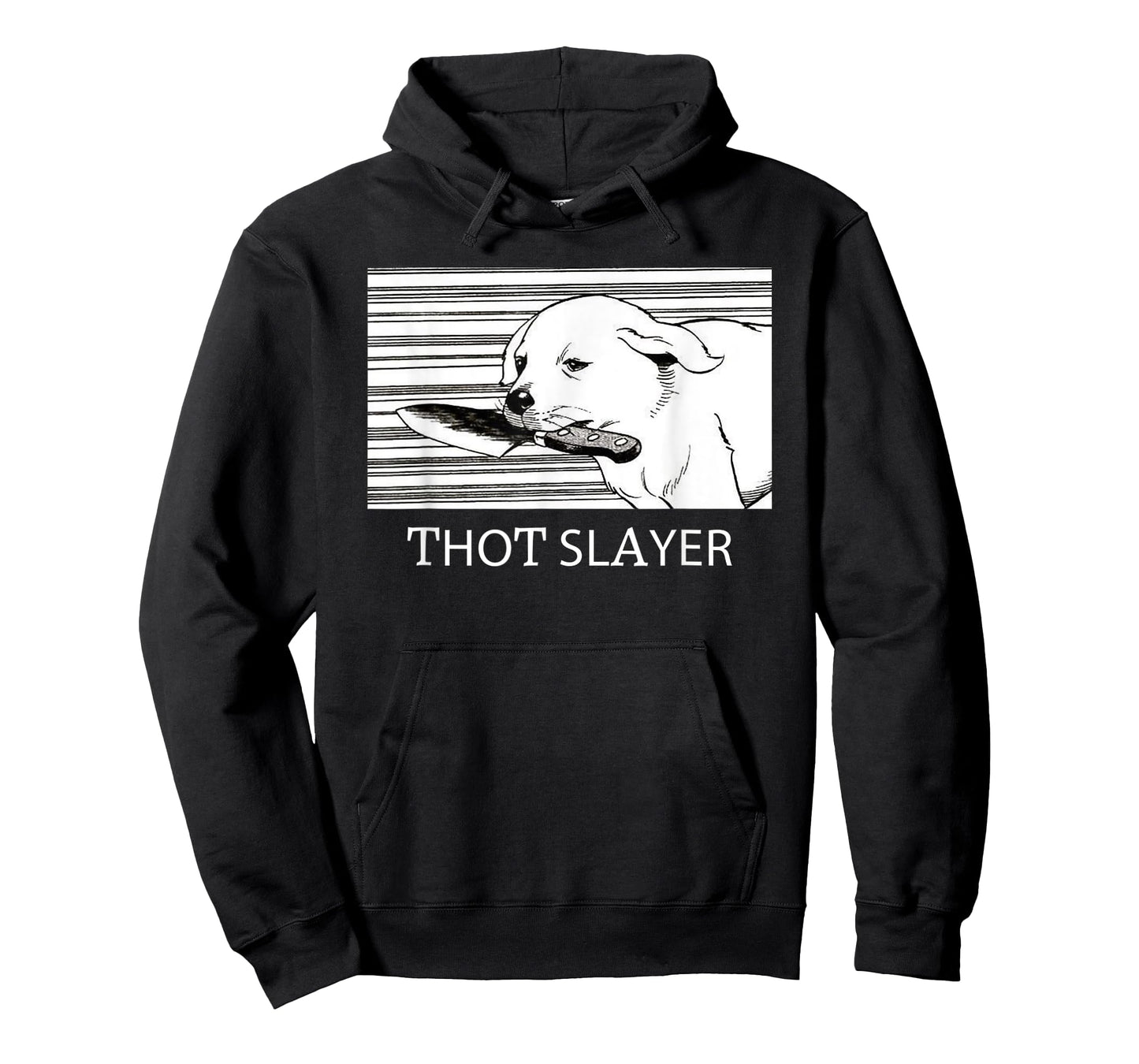 Funny Thot Slayer Apparel Love Dog T-Shirt