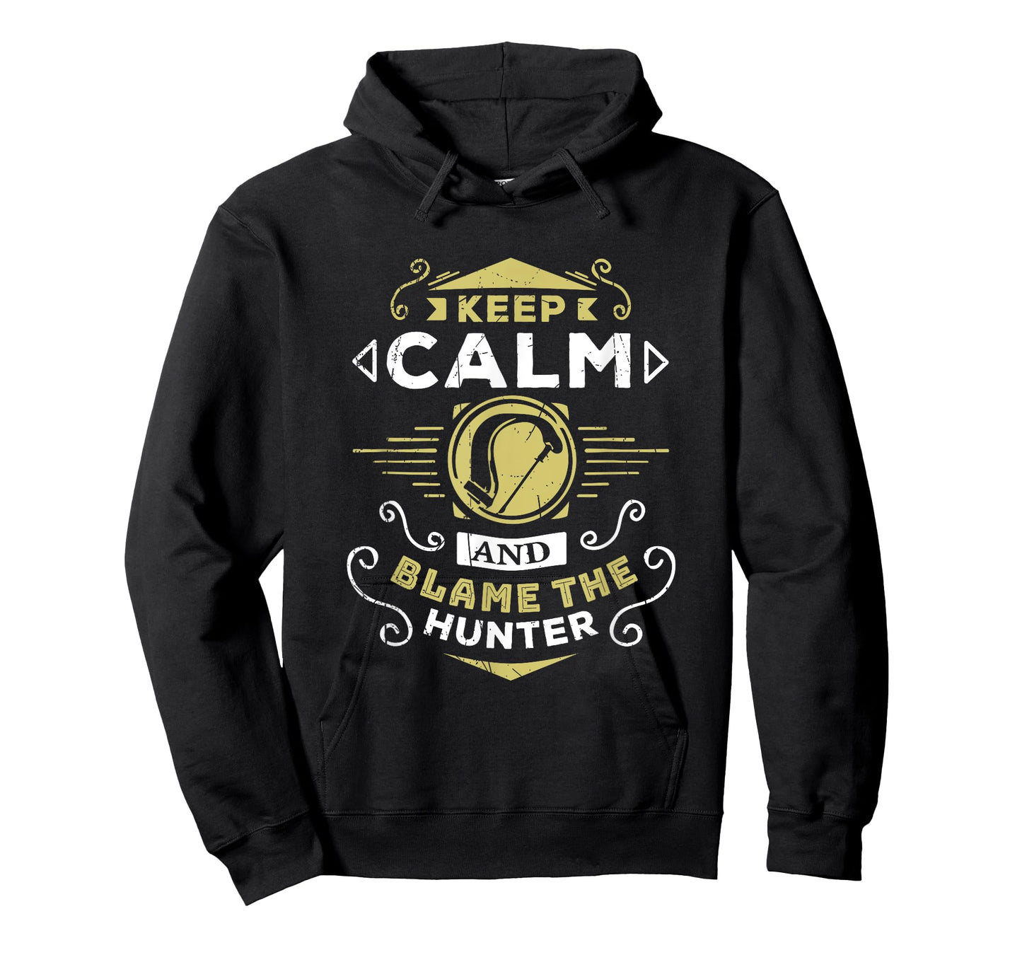 Wow Hunter Keep Calm and Blame The Hunter Gaming T-Shirt