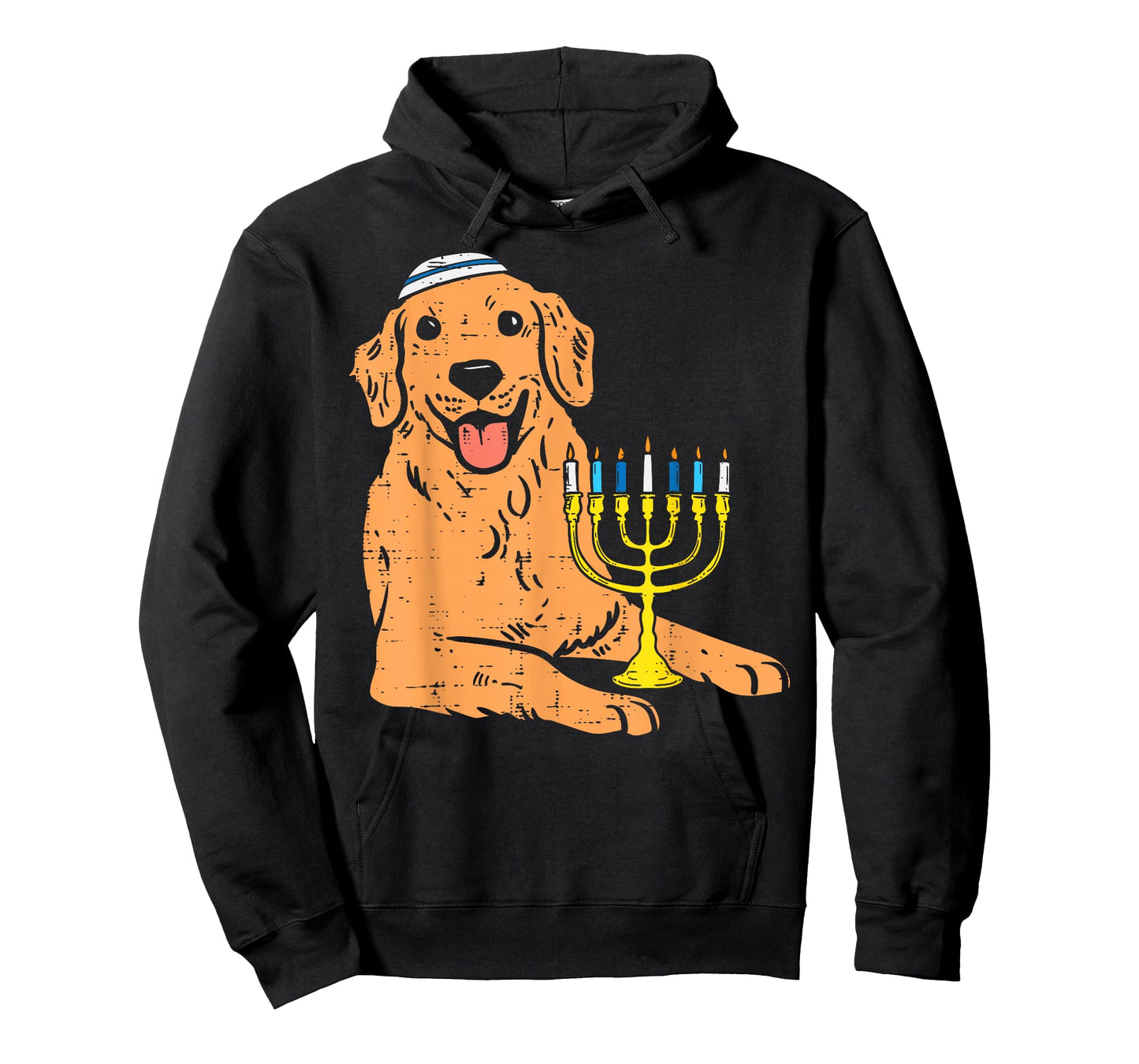 Jewish Golden Retriever Dog Hanukkah Pajamas Chanukah PJs T-Shirt