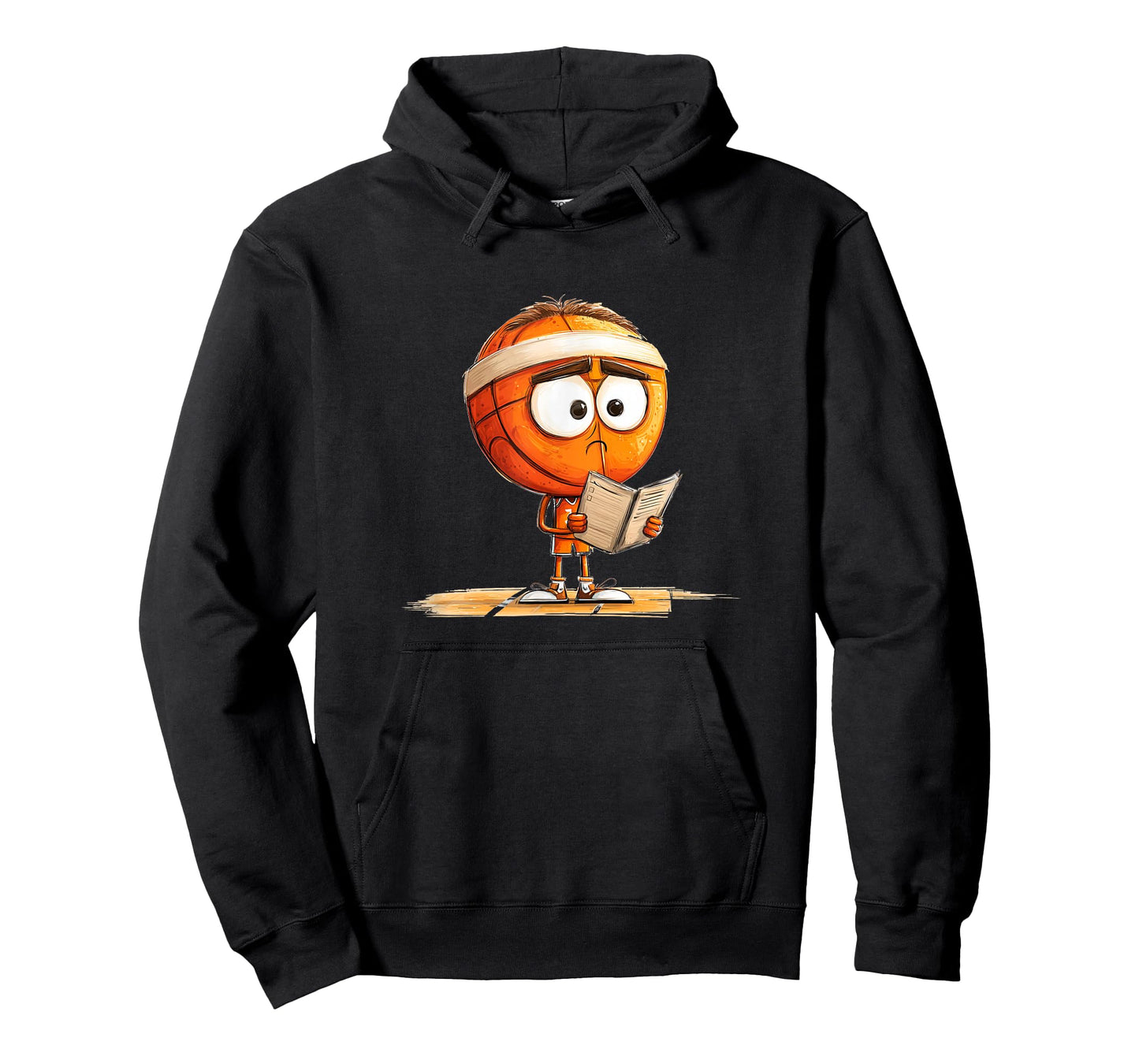 Cool Basketball School with Book for Boys and Girls T-Shirt