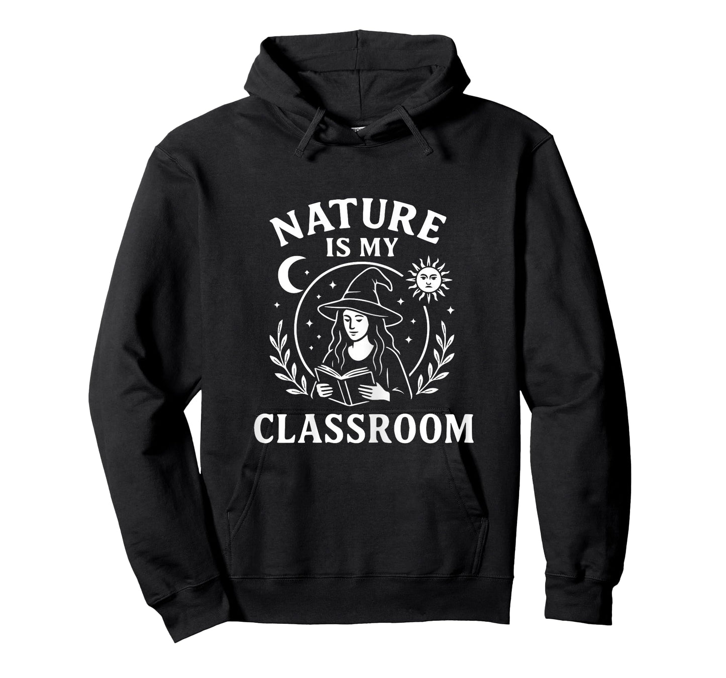 Womens Wiccan Unschooling Nature Design for Witchy Home School T-Shirt