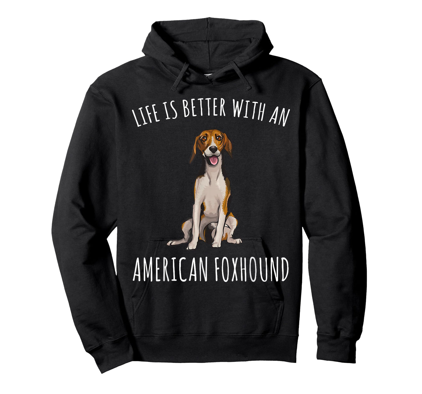 Life Is Better With A American Foxhound Dog Lover T-Shirt for Men Women