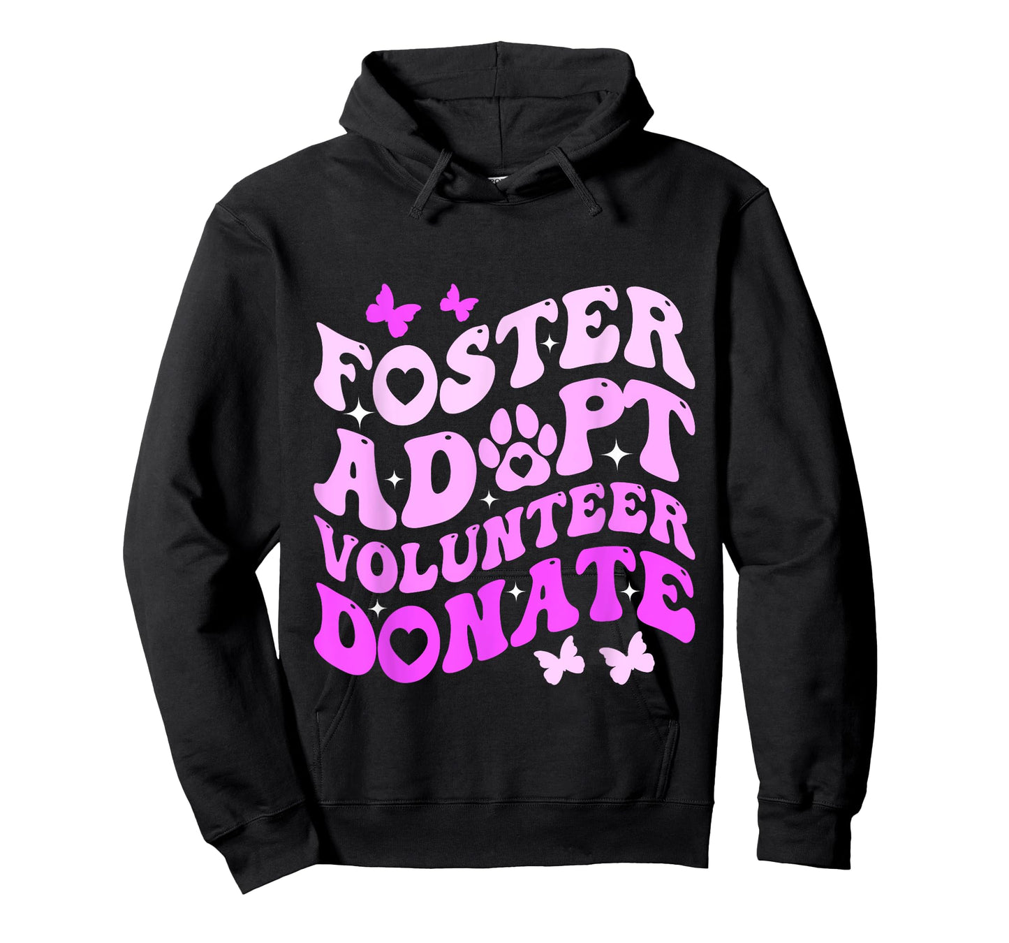 Groovy Foster Adopt Volunteer Donate Animal Rescue Dog Lover Men Women T-Shirt