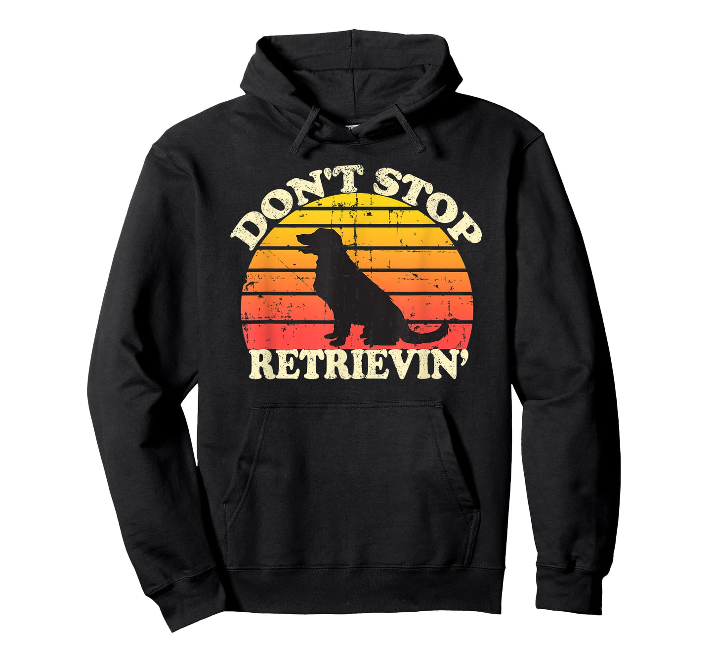 Don't Stop Retrieving Retro Golden Retriever Mom Dad T-Shirt