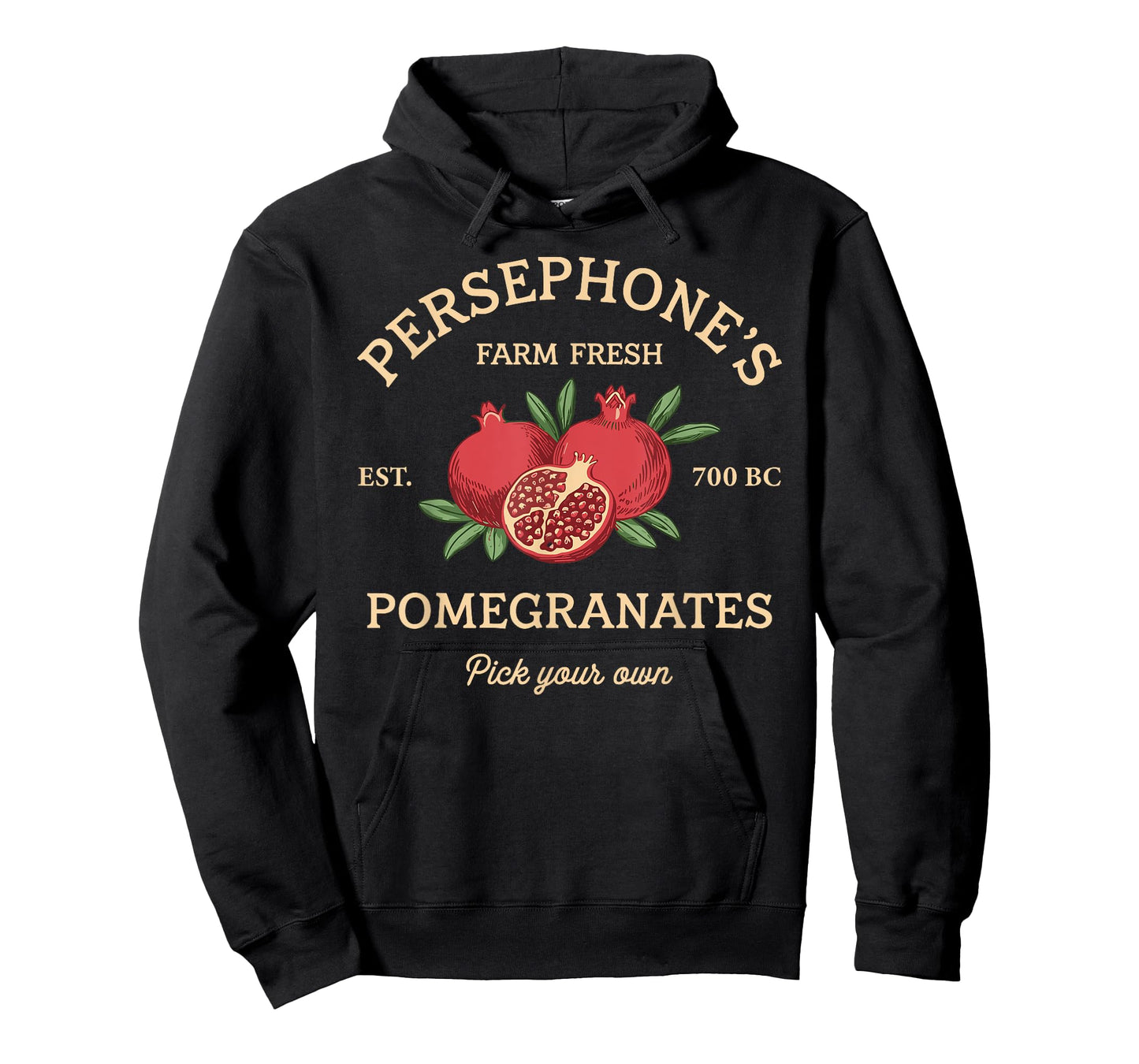 Persephone's Pomegranates Vintage Ancient Greek Mythology T-Shirt