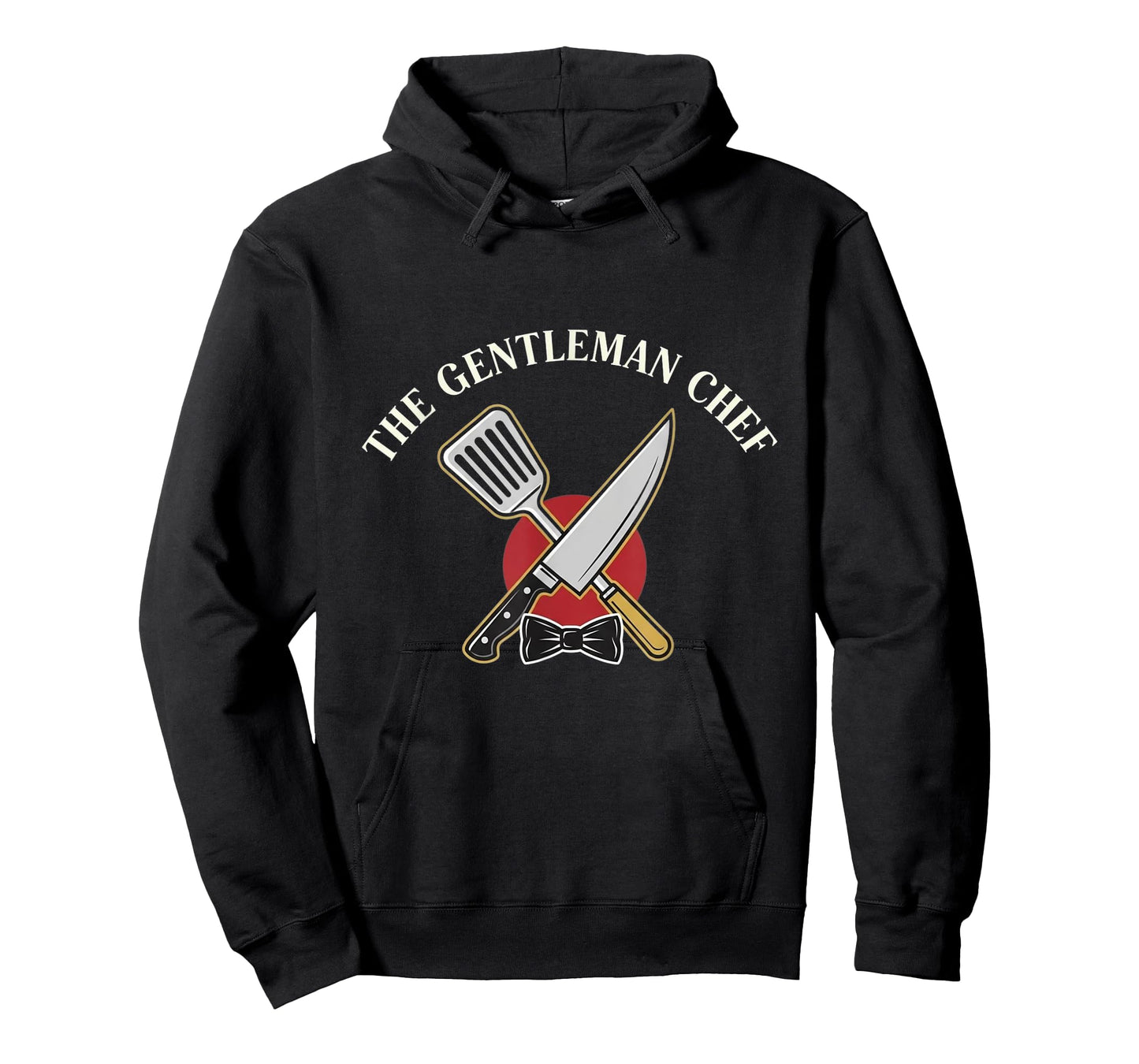 The Gentleman Chef Bowtie Crossed Kitchen Tools Vintage T-Shirt