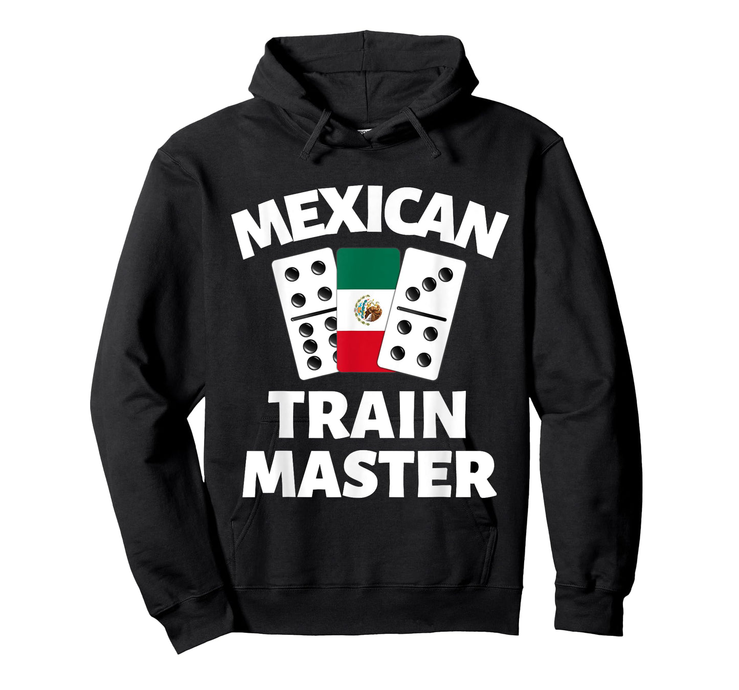 Dominoes Mexico Flag Dominoe Game Mexican Train Master T-Shirt