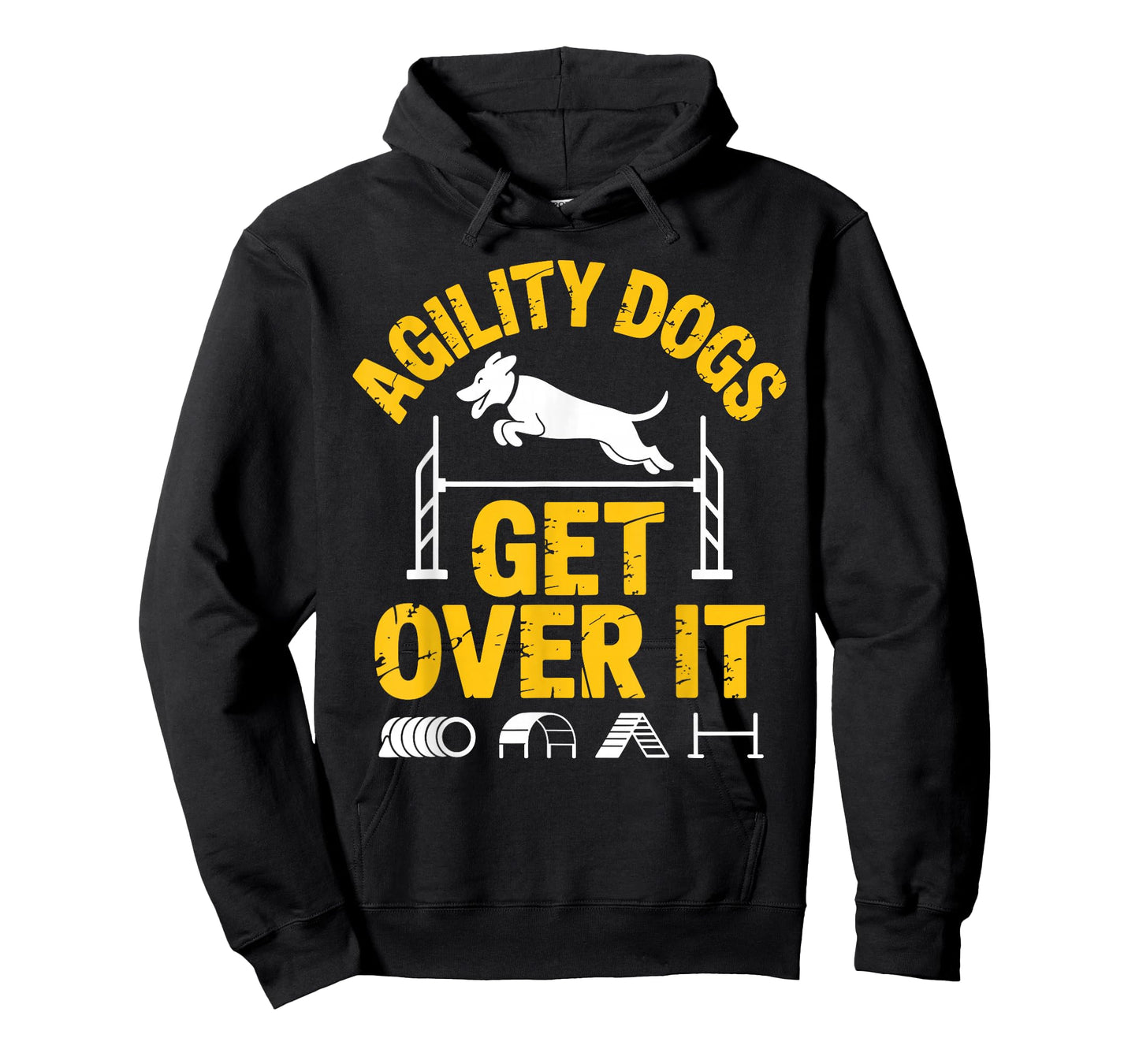 Dog Agility Art for Men Women Agility Training Dog Handler T-Shirt
