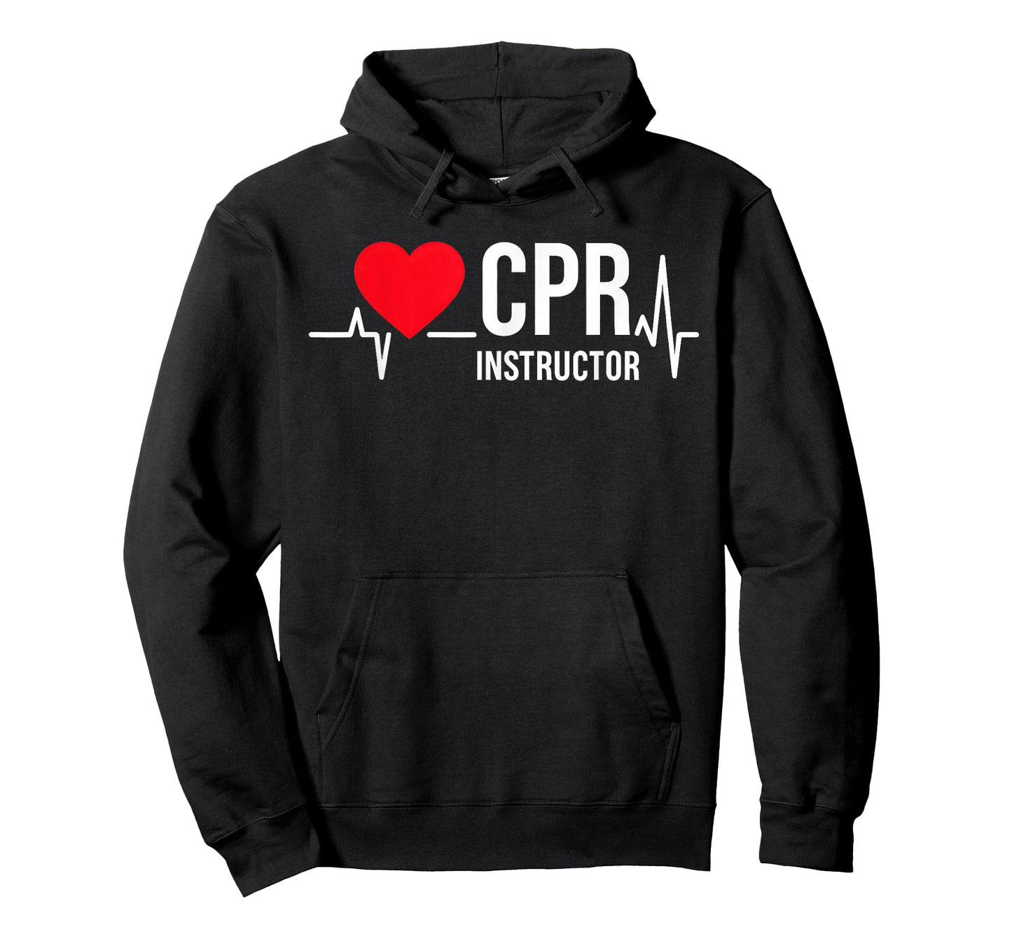Heartbeat CPR Instructor First Aid Training Men Women T-Shirt