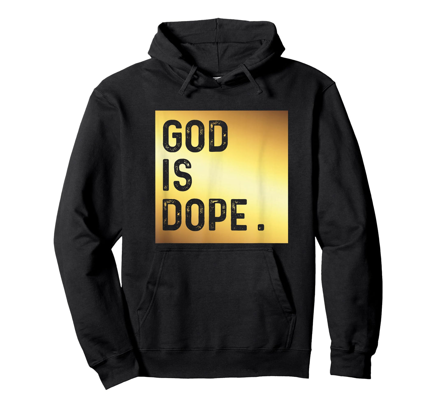 God is Dope Tshirt GOLD Funny Christian Faith Believer Gift T-Shirt