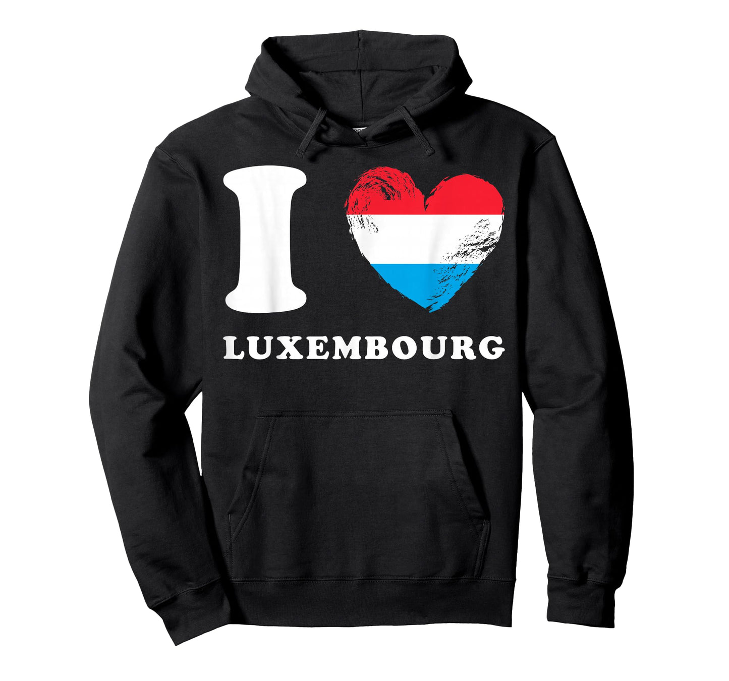 I Love Luxembourg - Heart Flag Luxembourg T-Shirt
