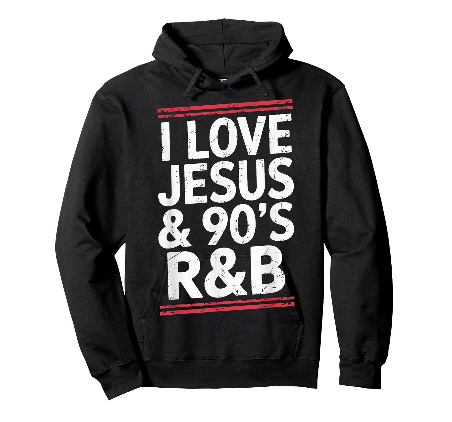 I Love Jesus And 90's R&B Christian Believer T-Shirt