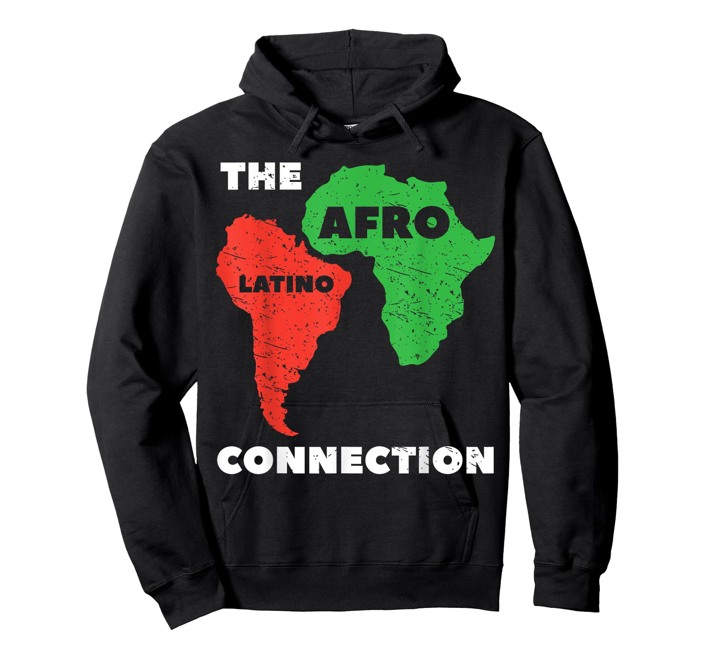 The Afro Latino Connection Afro-Latina Hispanic Pride T-Shirt