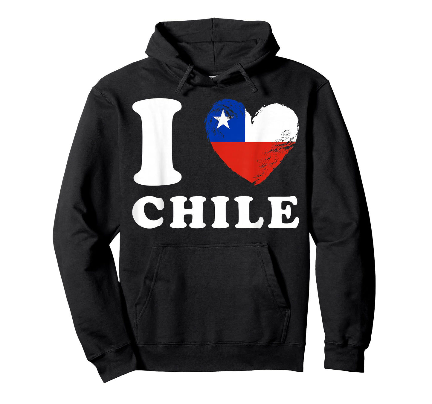 I Love Chile - Heart Flag Chile T-Shirt