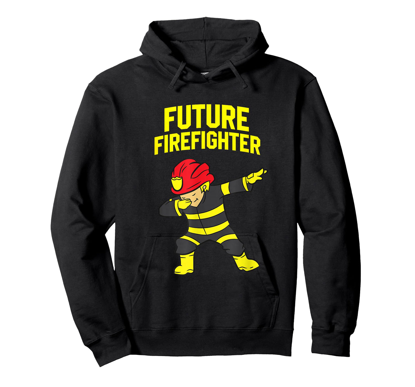 Dabbing Firefighter Kids Future Firefighter T-Shirt